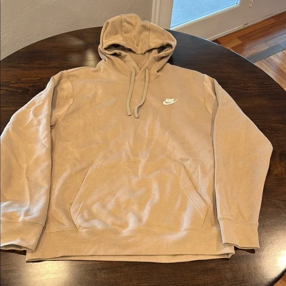 Nike Tan Hoodie for Men. Size Large Tall - Picture 1 of 2
